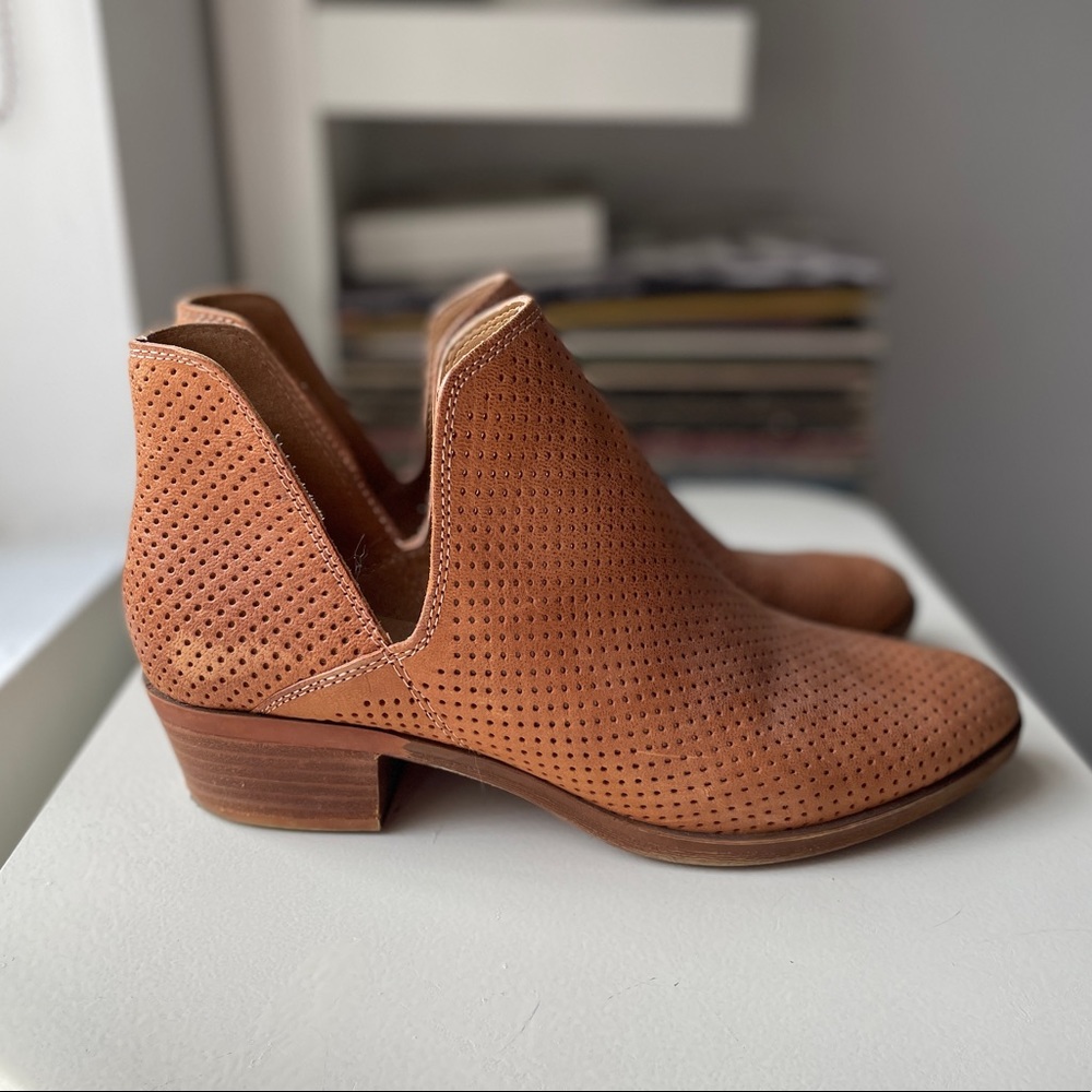 Lucky Brand Leather Booties